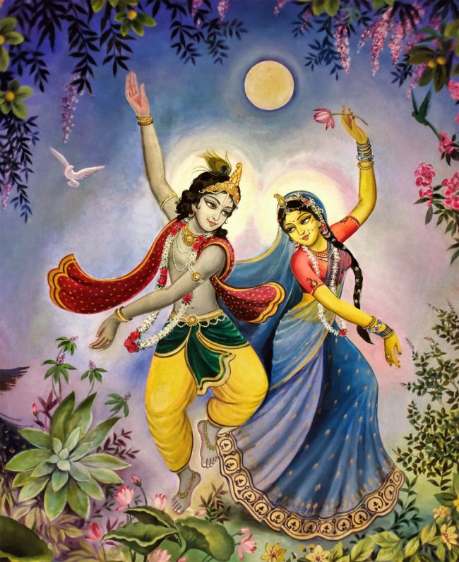 krishna e radha representam o amor dos espiritualistas